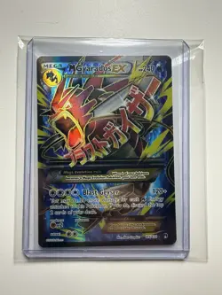 Pokemon TCG Mega Gyrados EX Full Art 115/122 XY Breakpoint Pokemon Card NM/LP - Image 1