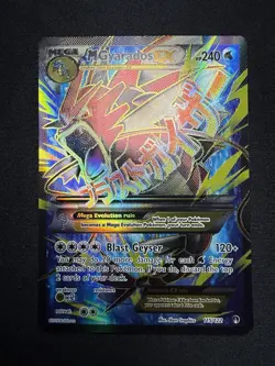 Pokemon TCG Mega Gyrados EX Full Art 115/122 XY Breakpoint Pokemon Card NM/LP - Image 2