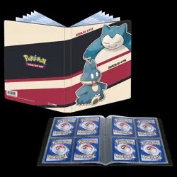 NEW Pokemon Card Binder Ultra PRO 4-Pocket Album - Snorlax & Munchlax - Image 1