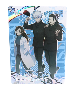 Gojo Geto Shoko PR Jujutsu Kaisen ZSHZ-PR-08 Anime Collectible Card - Image 1