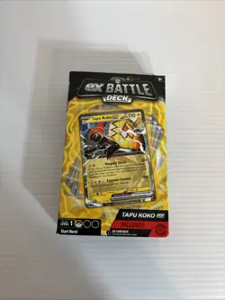 Pokemon TCG EX Battle Deck Tapu Koko Ex 60-Card Deck Brand New Sealed Free Ship - Image 1