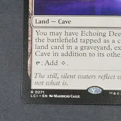 MTG - 1x Echoing Deeps - Lost Caverns of Ixalan - NM - Magic The Gathering Land - Image 4