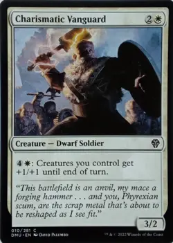 010/281 CHARISMATIC VANGUARD COMMON DOMINARIA UNITED MTG CARD - Image 1