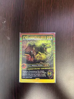 Magic the Gathering MTG Secret Lair x Jurassic World: Life Breaks Free Foil NM - Image 5