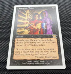 Vampiric Tutor - MTG 6th Sixth edition Regular #161 LP - Image 2