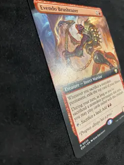Evendo Brushrazer - Extended Art R MTG Commander: Edge of Eternities M/NM #30 - Image 2