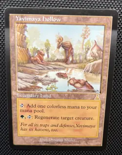 MTG - Magic: The Gathering - Yavimaya Hollow - Urza's Destiny #143 (LP) - Image 4
