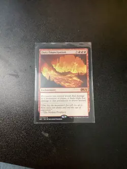 MTG Magic the Gathering Fiery Emancipation Core Set 2021 - Image 1