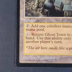 MTG - 1x Ghost Town - Tempest - NM/LP - Vintage Land - Magic the Gathering CCG - Image 3
