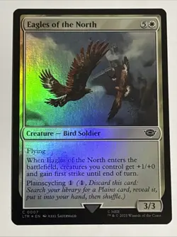 MTG Lord of the Rings Eagles of the North Foil 0007 NM - Image 1