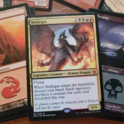 Malfegor DISCARD themed Annoying Weak Power Bracket Level 1 Commander Deck MTG - Image 1