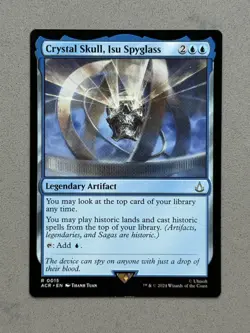 1x Crystal Skull, Isu Spyglass #15 Regular Rare ACR MTG Magic the Gathering - Image 1