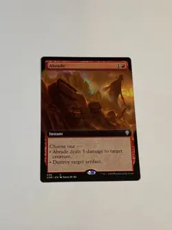 MTG - 1x Abrade - Commander Legends - NM - Extended Art Magic The Gathering #659 - Image 3