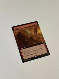 MTG - 1x Abrade - Commander Legends - NM - Extended Art Magic The Gathering #659 - Image 4