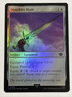 MTG Lord of the Rings Dunedain Blade Foil 0006 NM - Image 1