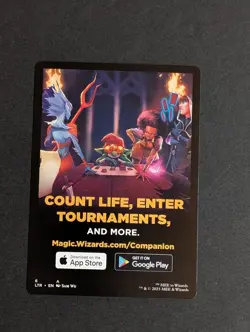 MTG - 1x Smaug Token - NM - Lord of the Rings: Tales of Middle Earth - Dragon - Image 2