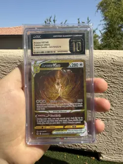 Arceus VSTAR Crown Zenith - GG70/GG70 CGC Graded Pristine 10 - Pokemon 2023 TCG - Image 1