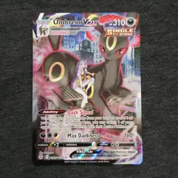 Umbreon Vmax TG23/TG30 SWSH09: Brilliant Stars Trainer Gallery Full Art Pokemon - Image 1