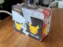 Pokemon Celebrations 25th Anniversary Collector Chest Lunch Box New - Image 4