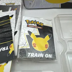 Pokemon TCG Celebration 25th Anniversary Collector’s Lunchbox CIB Complete - Image 3