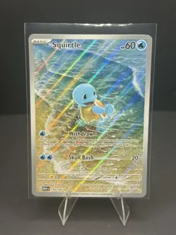 Pokemon 151 Squirtle/Wartortle/Blastoise Special Illustration Rare Set - Image 2