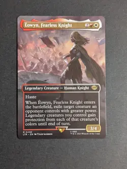 MTG - Eowyn Fearless Knight Lord of the Rings: Tales of Middle Earlt - NM #430 - Image 2