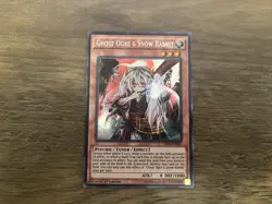Yugioh Ghost Ogre & Snow Rabbit CROS-EN033 1st Edition VLP/NM - Image 1