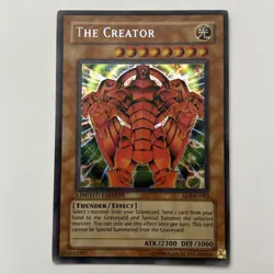 Yugioh The Creator EEN-ENSE2 Limited Edition Secret Rare Holo - MP/HP - Image 1