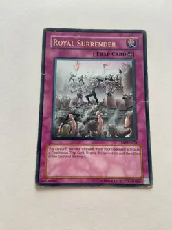 Yugioh Royal Surrender TLM-EN059 Ultimate Rare The Lost Millennium - HP - Image 1