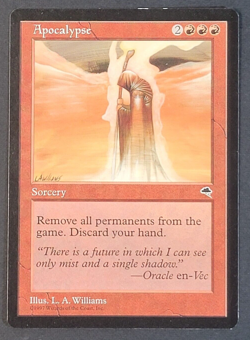 MTG - 1x Apocalypse - Tempest - NM/LP - Vintage Rare - Magic the Gathering CCG - Image 1