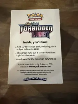 Brand New Factory Pokemon Sun and Moon Forbidden Light Build and Battle Box - Image 2