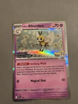 Pokemon Lillie's Ribombee SVP 183 Journey Together Prerelease Stamped Promo - Image 1