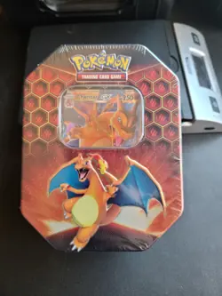 Pokemon TCG : Hidden Fates Tin - CHARIZARD GX - BRAND NEW - FACTORY SEALED READ 820650804816 - Image 1