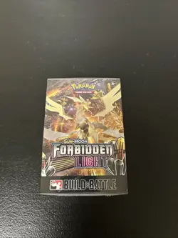Pokemon Sun and Moon: Forbidden Light Build and Battle Box -NEW FACTORY SEALED! - Image 1
