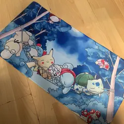 Pokemon Rubber Playmat Play Mat For Tcg Trading Card Game Large Mouse Pad - Image 1