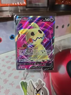 2021 Pokemon SWSH Battle Styles Mimikyu V #148/163 - Image 1