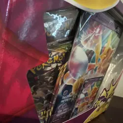 Pokémon Alakazam V Box Trading Card Game - Factory Sealed - 2 Packs Have Slipped - Image 2