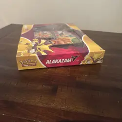 Pokémon Alakazam V Box Trading Card Game - Factory Sealed - 2 Packs Have Slipped - Image 6