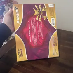 Pokémon Alakazam V Box Trading Card Game - Factory Sealed - 2 Packs Have Slipped - Image 9