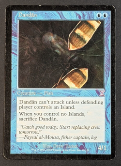 MTG - 1x Dandan - Time Spiral - Timeshifted - MP - Blue - Magic The Gathering - Image 1