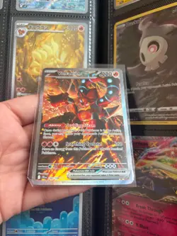 Pokemon TCG Journey Together Volcanion EX 182/159 SIR MINT - Image 2