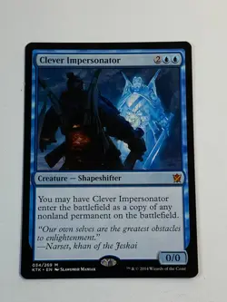MTG - 1x Clever Impersonator - Khans of Tarkir - NM - Magic The Gathering - 2014 - Image 3