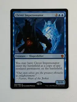 MTG - 1x Clever Impersonator - Khans of Tarkir - NM - Magic The Gathering - 2014 - Image 2