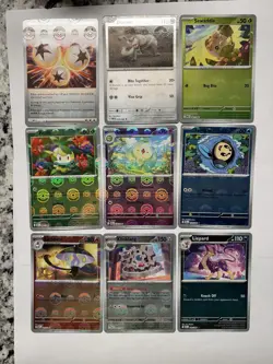 Pokemon White Flare & Black Bolt Assorted Poke Ball Pattern Cards - Image 1