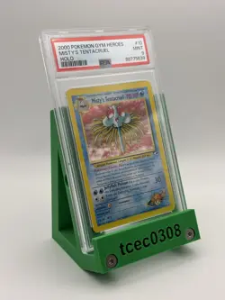 Misty's Tentacruel - 10/132 - Holo - Gym Heroes - PSA 9 - 2000 WOTC Pokemon Card - Image 3