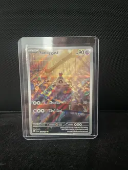 Pokemon TCG Sandygast Holo Illustration Rare Card Paldea Evolved 214/193 - Image 1