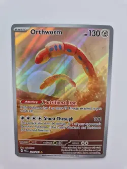Orthworm 224/193 Secret Illustration Paldea Evolved Pokemon Card - Image 1