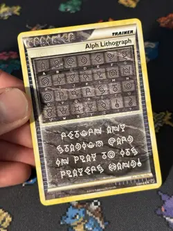 Pokemon Cards Alph Lithograph THREE Ultra Rare HGSS Undaunted - (NM-) - Image 2