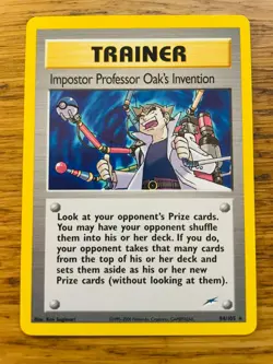 Impostor Professor Oak's Invention (94/105) Rare Neo Destiny Set Pokemon Card! - Image 3