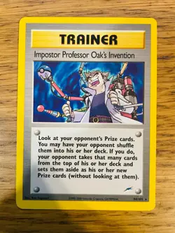 Impostor Professor Oak's Invention (94/105) Rare Neo Destiny Set Pokemon Card! - Image 4